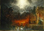 Colman Samuel Edge of Doom oil painting
